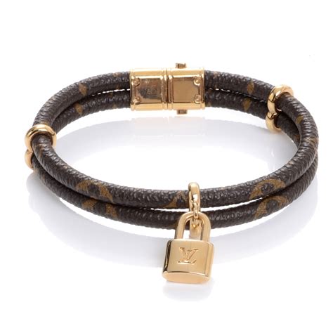 louis vuitton keep it twice bracelet|louis vuitton monogram chain bracelet.